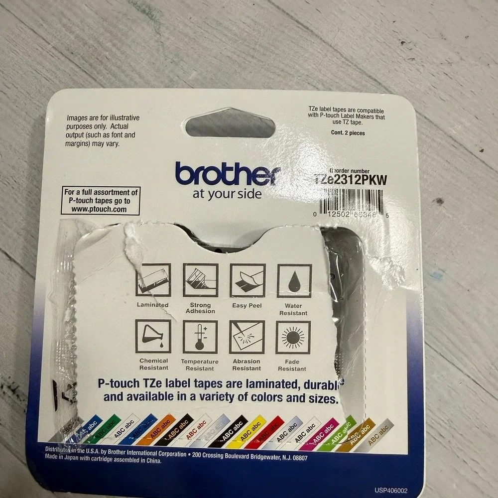Brother‎ TZ-2312PK P-Touch 1/2